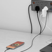 Load image into Gallery viewer, Powerology 6AC 2990W Power Strip PD 20W - Black
