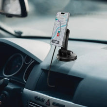 Load image into Gallery viewer, Powerology Airwave Magnetic Wireless Car Charger - Grey
