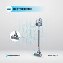 Load image into Gallery viewer, Powerology Cordless Vaccum Cleaner with HD Display &amp; Detachable Battery - Dark Grey
