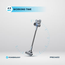 Load image into Gallery viewer, Powerology Cordless Vaccum Cleaner with HD Display &amp; Detachable Battery - Dark Grey
