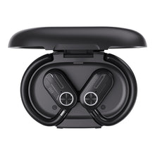 Load image into Gallery viewer, Powerology ENC TWS Air Conduction Earbuds and Charging Case with Display 40mAh8 - Black
