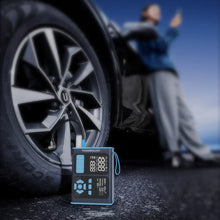 Load image into Gallery viewer, Powerology Jump Starter Air Inflator &amp; OBD II Car Fault Diagnosis Tool - Black/Blue
