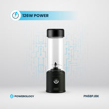 Load image into Gallery viewer, Powerology New 6-Blade Portable Juicer 450mL 126W - Black
