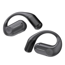 Load image into Gallery viewer, Powerology Air Conduction ENC TWS Earbuds and Charging Case with Display 60mAh - Black
