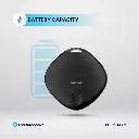 Load image into Gallery viewer, Powerology Smart Tag Accelerometer with Real-Time Updates - Black
