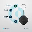 Load image into Gallery viewer, Powerology Smart Tag Accelerometer with Real-Time Updates - Black
