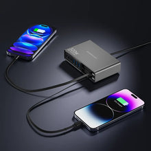 Load image into Gallery viewer, Powerology Univo Charging Station GaN 320W - Black
