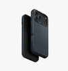 UNIQ iPhone 17 Pro Max 6.9 Lyden Premium Leatherette Case - Ash Blue