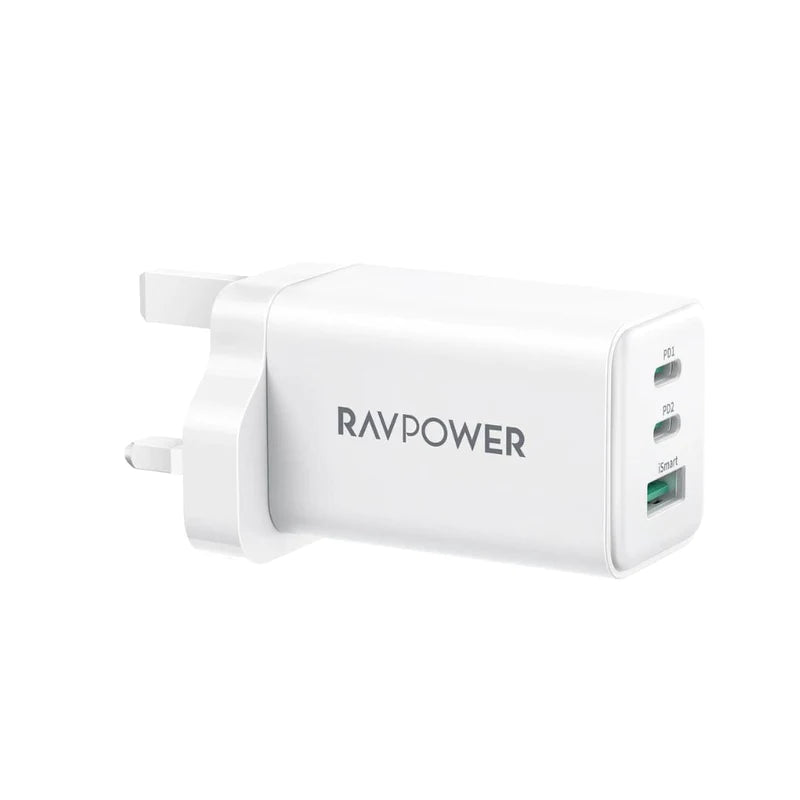 RAVPower 65W GaN 3-Port Wall Charger