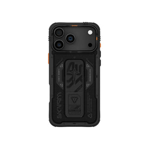 SKINARMA iPhone 17 Pro Max 6.9 PHANTOM MagCharge + Grip-Stand - Black