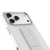 Levelo Morphix Silicone GripStand Case for iPhone 17 Pro Max - White