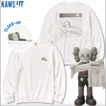 Load image into Gallery viewer, KAWS Collection Long-Sleeve Sweatshirt- White
