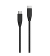 Powerology Braided USB-C to USB-C Cable - 2m / 6.6ft- Black