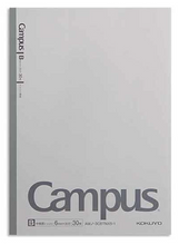 Load image into Gallery viewer, Kokuyo Campus Notebook Size B5 6mm Dotted Rule 30 Sheets - Black to Gray Gradation
