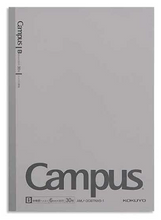 Load image into Gallery viewer, Kokuyo Campus Notebook Size B5 6mm Dotted Rule 30 Sheets - Black to Gray Gradation
