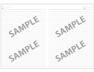 Kokuyo Campus Notebook Size B5 6mm Dotted Rule 30 Sheets - Dark