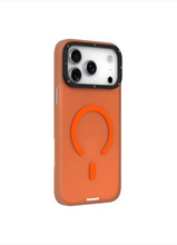 Load image into Gallery viewer, Youngkit iPhone 17 Pro 6.3 Hidden Sands Fulltouch MagSafe Transparent Case - Orange
