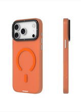 Load image into Gallery viewer, Youngkit iPhone 17 Pro 6.3 Hidden Sands Fulltouch MagSafe Transparent Case - Orange
