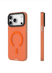 Youngkit iPhone 17 Pro 6.3 Hidden Sands Fulltouch MagSafe Transparent Case - Orange
