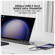 Load image into Gallery viewer, AT THUNDER PRO USB-C TO USB-C 5.0A  GEN2 1.2M CABLE- (240W)
