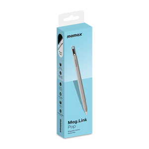 MOMAX MAG LINK POP MAGNETIC CHARGING ACTIVE STYLUS PEN-GREY