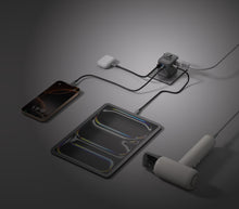 Load image into Gallery viewer, Momax 1-World2 35W 5 Port Dual AC Travel Adaptor - Black
