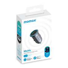 Load image into Gallery viewer, MOMAX MOVE 30W DUAL PORT CAR CHARGER

