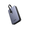 UGREEN Nexode 20000mAh Power Bank with Built-In USB-C Cable - Gray