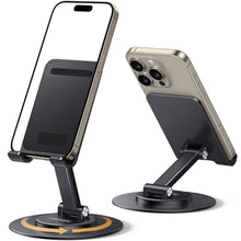 Load image into Gallery viewer, UGREEN 360 Rotating and Folding Desktop Phone Stand - Black
