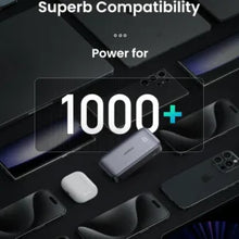 Load image into Gallery viewer, UGREEN Nexode 10000mAh  Two-Way Fast Charging Power Bank 30W - Gray
