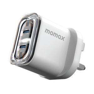MOMAX 1-CHARGER FLOW PD 35W 2 PORTS GAN WALL CHARGER