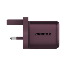 Load image into Gallery viewer, MOMAX 1-CHARGE 45W 2-PORT GAN CHARGER PD 3.2 AVS 60W PEAK
