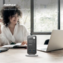 Load image into Gallery viewer, Momax 1-Charge Work Flow 6-Outlet GaN Power Tower 35W with USB Ports
