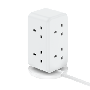 Momax 1-Charge Work Flow 6-Outlet GaN Power Tower 35W with USB Ports