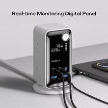 Load image into Gallery viewer, Momax 1-Charge 70W Work Flow 6-Outlet Digital Display Power Tower With USB
