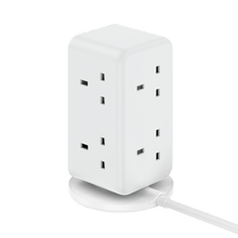 Load image into Gallery viewer, Momax 1-Charge 70W Work Flow 6-Outlet Digital Display Power Tower With USB
