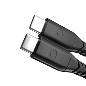 Decrypt USB-C to USB-C Braided Cable 1m - Black