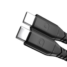 Load image into Gallery viewer, Decrypt USB-C to USB-C Braided Cable 2m - Black
