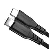 Decrypt USB-C to USB-C Braided Cable 2m - Black