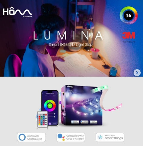 Blupebble HOM Smart LED Strip hm-Lumina RGB- 5meter