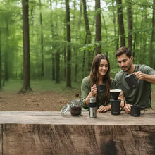 Load image into Gallery viewer, Green Lion V-60 Pro Coffee Maker Set - Black
