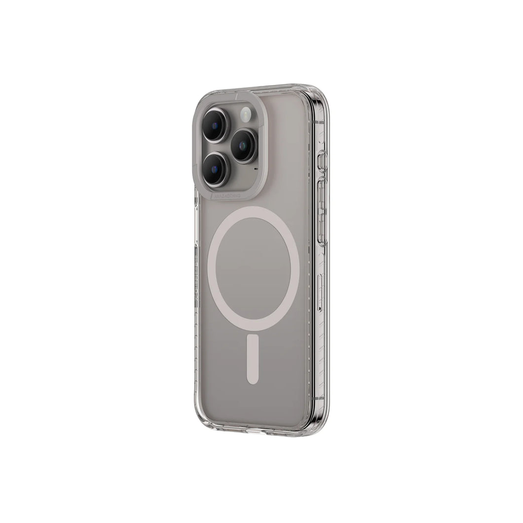 AT Titan Pro Magsafe Drop Proof  Case for iPhone 15 Pro Max- Grey