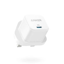 Load image into Gallery viewer, Anker PowerPort III 20W Cube White w/ Charging Cable- White
