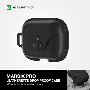 Amazingthing  Marsix Pro Case for ( AirPods Pro / Pro 2)- Black