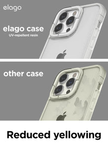 Elago Dual Case for  iPhone(14 PRO Max)- Clear White