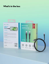Load image into Gallery viewer, RAVPOWER Charge &amp; Sync 60W Silicone USB-C to USB-C Cable 1.2M
