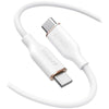 Anker PowerLine III Flow | USB-C to USB-C Cable ( 0.9 meter )-  White