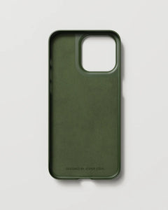 Nudient Thin Case MagSafe  for  ( iPhone 15 Pro )-Green