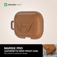 Load image into Gallery viewer, Amazingthing  Marsix Pro Case for (AirPods Pro/ Pro 2) - Brown
