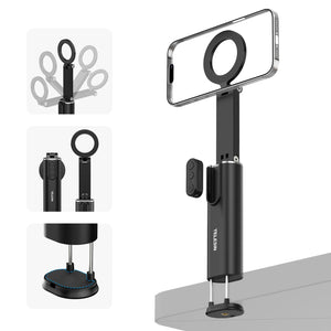 Telesin Magnetic Travel Phone Holder - Black